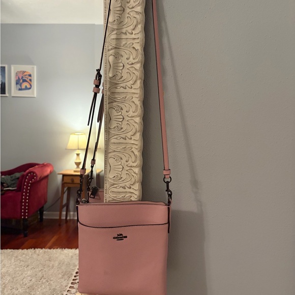 Coach Handbags - Coach Pink Crossbody Bag